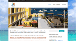 Desktop Screenshot of hotelcaravelle.com